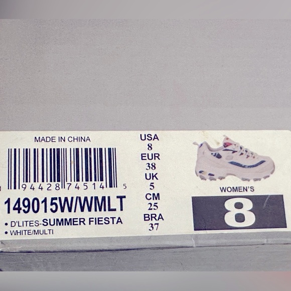 Skechers D’lites Summer Fiesta - women’s 8 wide fit - Picture 8 of 12